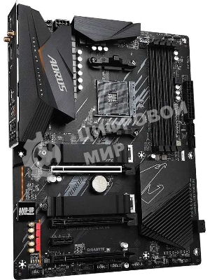 Материнская плата GIGABYTE B550 AORUS Elite AX V2, AM4, AMD B550, 4xDDR4, 4xSATA, 2xM.2, 1xPCIe 4.0 x16, 2xPCIe 3.0 x1, 1xDP, 1xHDMI, 1x2.5Gb LAN, Wi-Fi 6, Bluetooth 5, 2xUSB-A 10Gbps, 3xUSB-A 5Gbps, 2xUSB-A 2.0, 1xUSB-C 5Gbps, 5x3.5 мм, 7.1, ATX