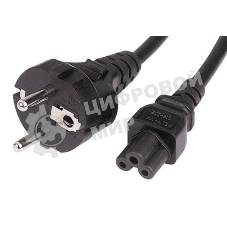 Кабель Buro BU-PCAB-1.8-3PIN IEC C5 (3-pin) Евровилка 1.8м