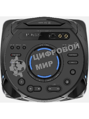 Минисистема Sony MHC-V43D черный/CD/CDRW/DVD/DVDRW/FM/USB/BT