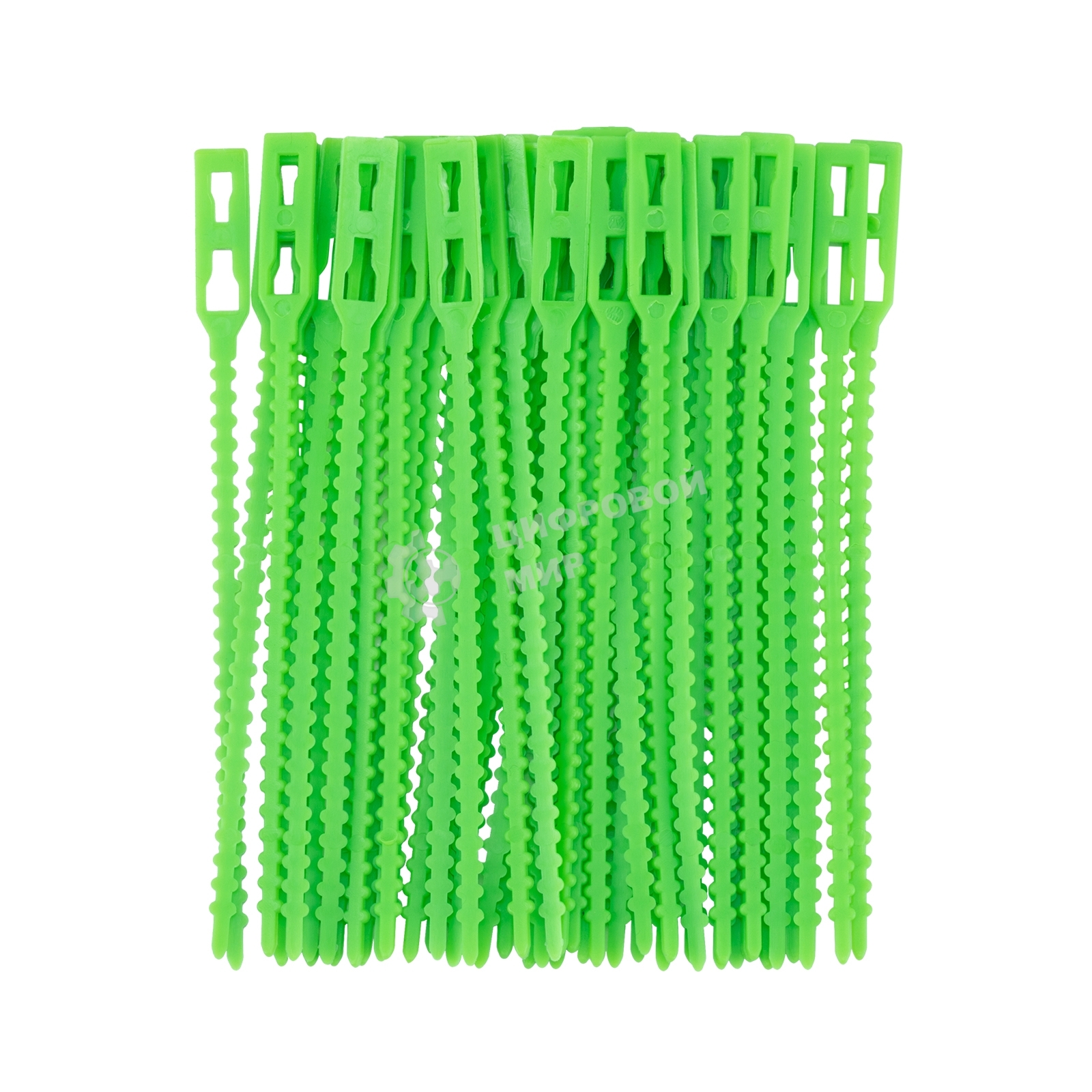 Подвязки для садовых растений Palisad 13 см, пластиковые, 50 шт