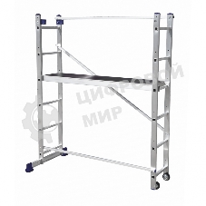 Алюминиевая лестница-помост 3в1 Россия