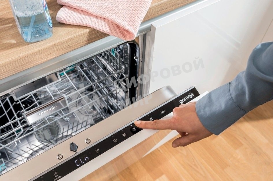 Встраиваемая посудомоечная машина Gorenje GV643D90, черный, 60 см, 16 компл., 45 дБ, класс A+++