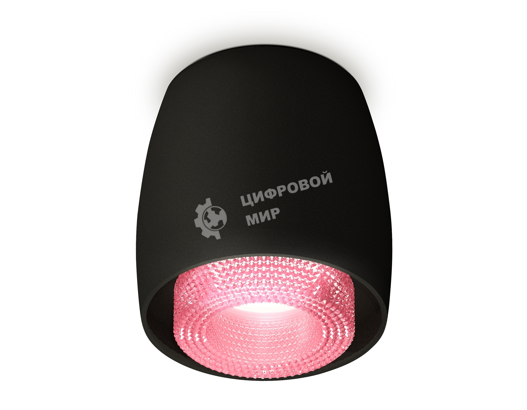 Светильник Ambrella Light XS1142022 SBK/PI черный песок/розовый MR16 GU5.3 (C1142, N7193)