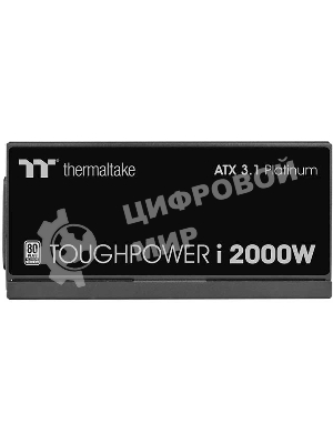 Блок питания Thermaltake Toughpower i2000W, 2000Вт, 80+ Platinum, 140мм, модульный, черный