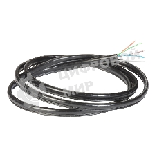 Кабель Exegate UTP 4 EX190974RUS пары кат.5e Exegate медь, внешн. прокладка, с тросом, катушка 305м, черный, PE