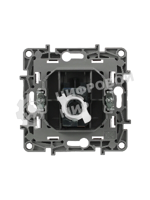Информационная розетка RJ 45, категория 5e, UTP, Etika, алюминий