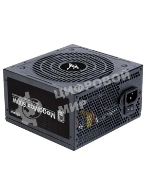 Блок питания Zalman ZM500-TXII V2 retail, 500Вт, 80 PLUS, 120мм, черный