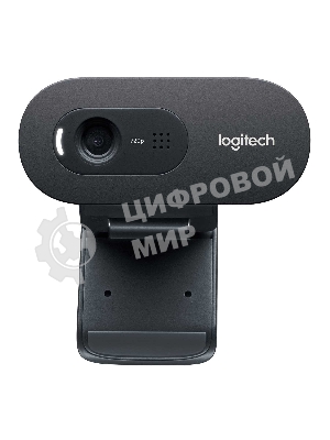 Веб-камера Logitech C270 HD 1280x720, 30 кадр/с, USB Type-A, микрофон (шумоподавление), автоосвещение, универсальное крепление