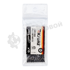 Сверло по металлу Kranz 3,5х70х39 мм HSS (10 шт. в упаковке) DIN 338