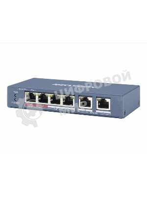 Коммутатор Hikvision DS-3E0106HP-E