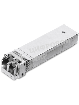 Трансивер TP-Link 10G SFP+ Module, LC connector, 50/125um or 62.5/125um Multi-mode, 850nm wavelength, distance up to 300m.