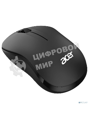 Мышь беспроводная Acer OMR160 черный, 1200 dpi, радиоканал, USB, кнопки - 3
