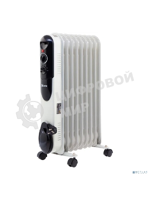 Обогреватель масляный MTX OCH-2000, белый, 2000 Вт, 20 м2, термостат