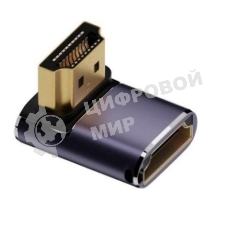 Переходник HDMI угловой папа-мама вниз