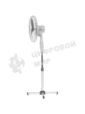 Вентилятор Kraft FS40-1621G серый, напольный, 40 Вт, 3 скорости, 40 см
