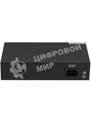 Коммутатор GIGALINK GL-SW-F005-08P, 8×100 Мбит/с PoE + 2×100 Мбит/с Uplink, неуправляемый