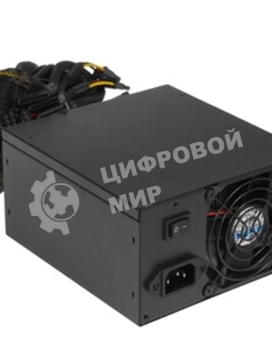 Блок питания серверный ExeGate ServerPRO-500ADS (EX235029RUS), 500Вт, 2х80мм, черный