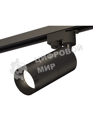 Светильник Ambrella light XT6302011 SBK/PBK черный песок/черный полированный MR16 GU5.3 (A2521, C6302, A2061, C6302, N6131)