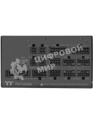 Блок питания Thermaltake Toughpower i2000W, 2000Вт, 80+ Platinum, 140мм, модульный, черный