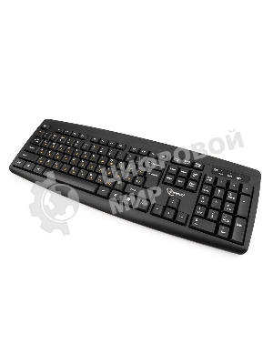 Комплект клавиатура+мышь Gembird KBS-8000 беспроводной, USB, 1600 DPI, чёрный