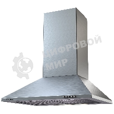Вытяжка каминная KRONA Cornelia 600 Inox PB серебристая, 59.7 см, 650 куб. м/ч, 55 дБ
