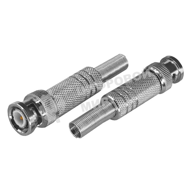 Разъем штекер PROconnect BNC под винт с пружиной металл