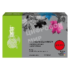 Чернила Cactus CS-I-PG510-CL511M/C/Y голубой/пурпурный/желтый/черный набор 5x100мл для Canon Pixma MP240/MP250/MP260/MP270