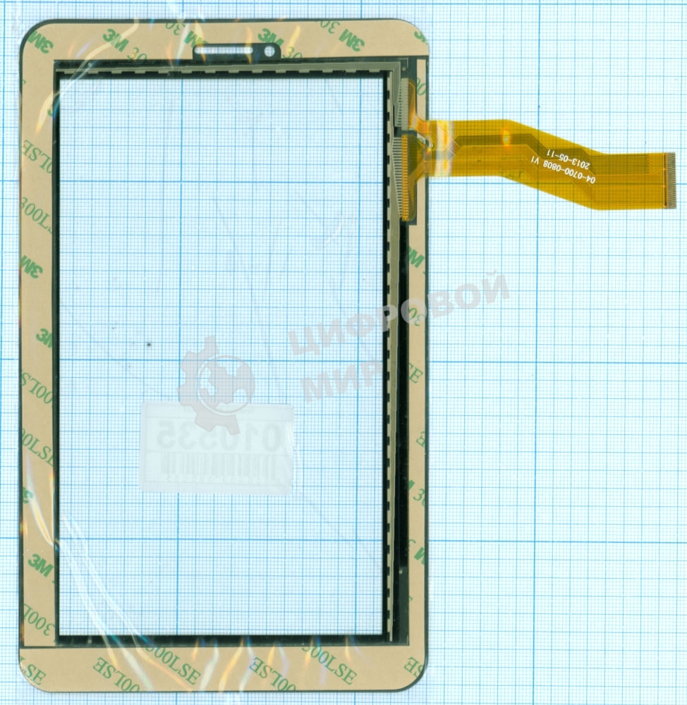 Сенсорное стекло (тачскрин) для Ainol 3G AX3, черное