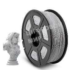 Филамент NVPrint ABS Grey для 3D печати диаметр 1.75мм длина 330 метров масса 1 кг