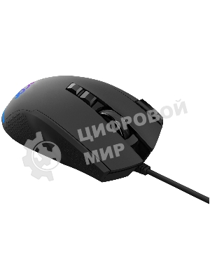 Мышь проводная Acer OMW180 черный, 6400 dpi, USB, кнопки - 9