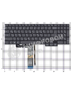 Клавиатура для ноутбука Lenovo 5 Chrome 16IAU7 черная