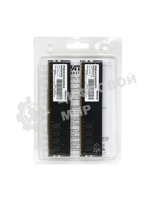 Оперативная память Patriot Signature, DDR4, 16GB (2x8 GB), 2666 MHz, CL17, DIMM