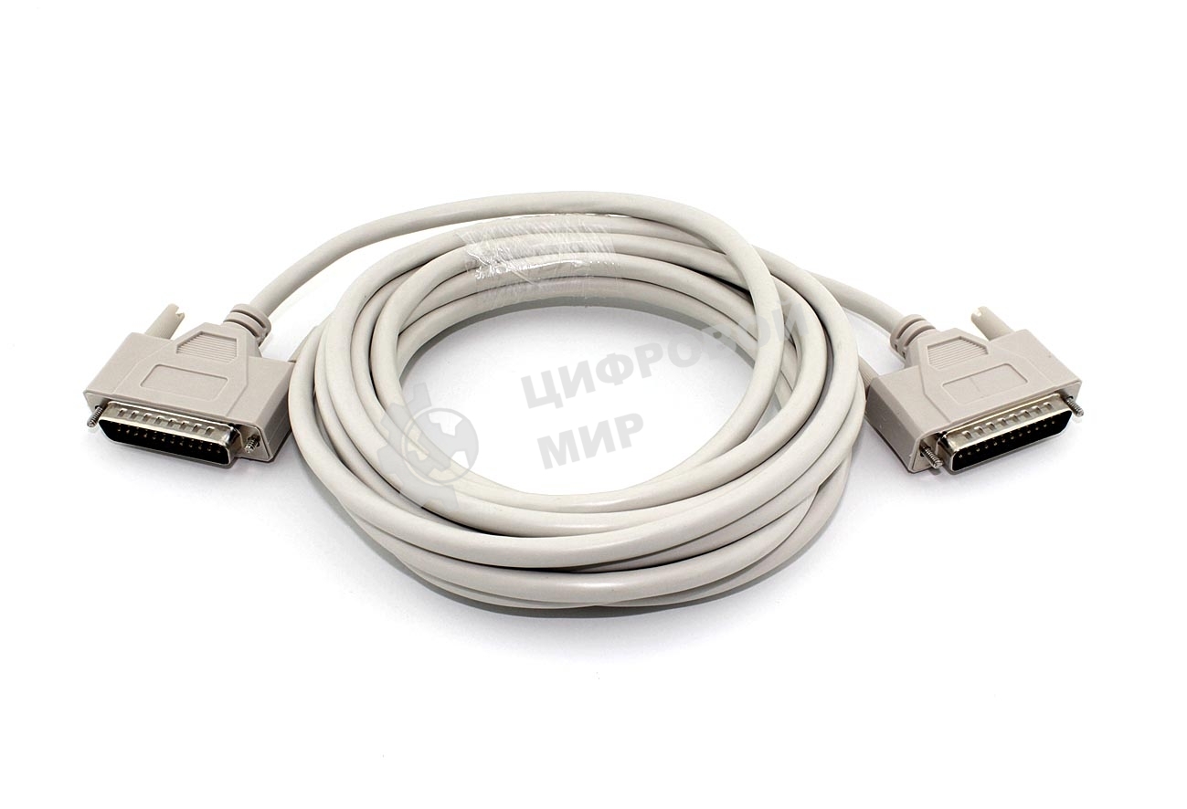 Кабель с разъемами DB25 папа-папа 5 м