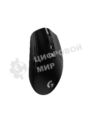 Мышь беспроводная Logitech G304 Lightspeed черный, 12000 dpi, радиоканал, USB, кнопки - 6