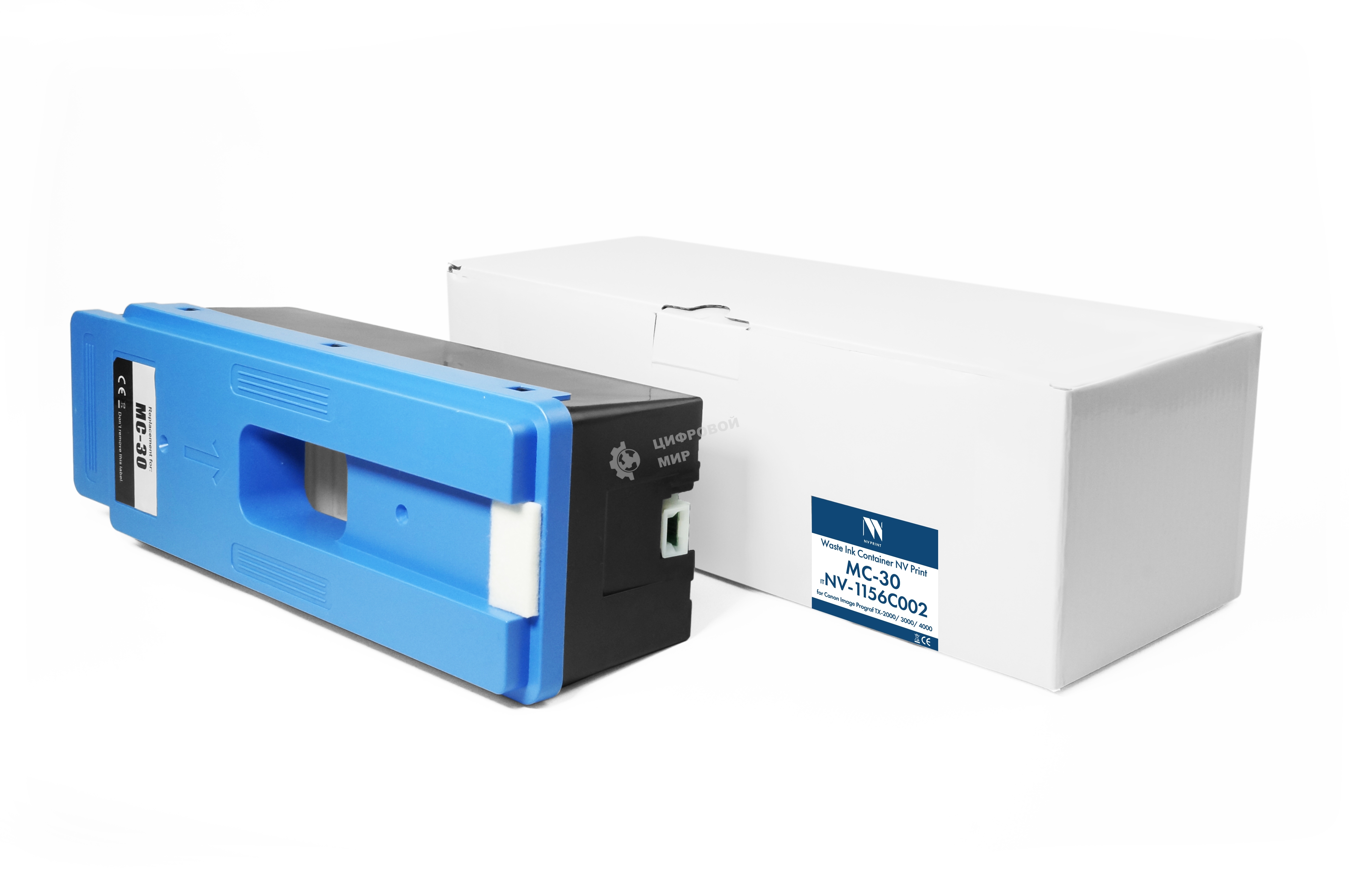 Контейнер для отработанных чернил NVPrint MC-30 (NV-1156C002) для Canon ImagePrograf TX-2000/3000/4000 совместимый