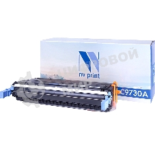 Картридж лазерный NVPrint совместимый HP C9730A черный (без ГАРАНТИИ) для LJ Color 5500/5550 (13000k)