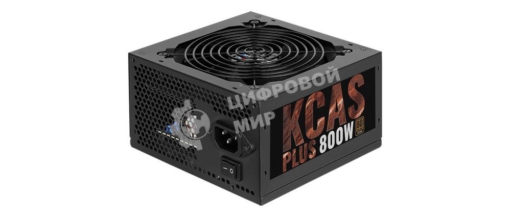 Блок питания Aerocool/Formula KCAS-800W, 800Вт, PLUS 80 PLUS Bronze, 120мм, черный