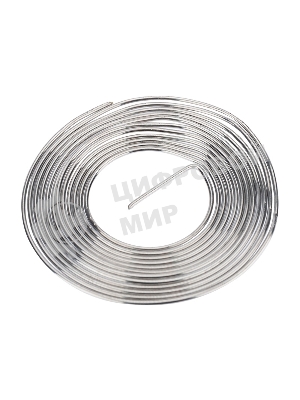 Припой с канифолью Rexant, 1 м, Ø0.8 мм, (олово 60%, свинец 40%), спираль, блистер