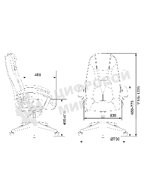 Кресло Бюрократ Zombie 8 белый/черный, экокожа, 120 кг, механизм качания