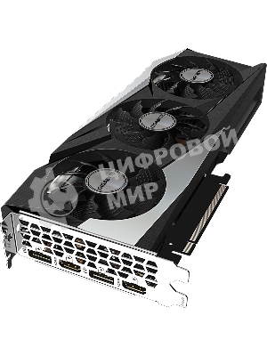 Видеокарта Gigabyte GV-N3060GAMING OC-12GD 2.0 LHR GDDR6 1837/15000/HDMIx2/DPx2/HDCP Ret