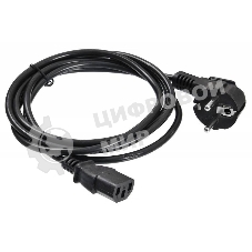 Кабель Buro BU-PCAB-ZP1 IEC C13 Евровилка 3м