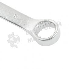 Ключ комбинированный Stels 16 мм, CrV, матовый хром