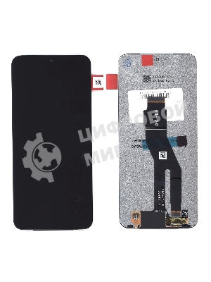 Дисплей (модуль) для Huawei Honor 90 Lite в сборе с тачскрином, черный orig