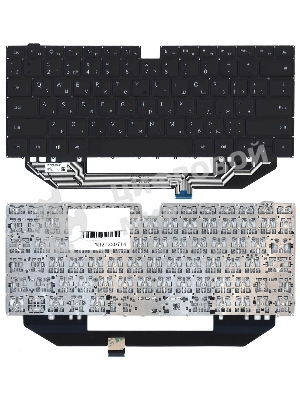 Клавиатура для ноутбука Huawei matebook X pro черная