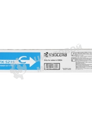 Картридж лазерный Kyocera TK-5215C (1T02R6CNL0) голубой для TASKalfa 406ci 15000 стр.