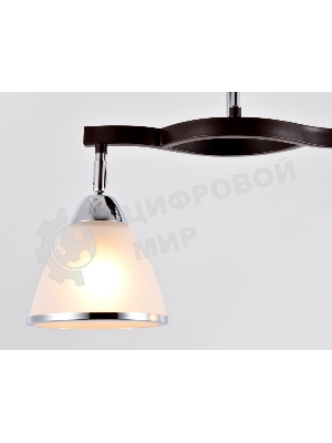 Светильник Ambrella light TR3111/2 DCF/CH темный кофе/хром E27 max 40W 400*150*315