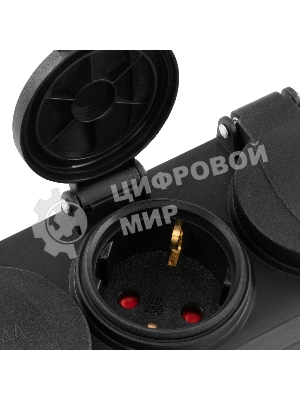Сетевой удлинитель Buro BU-PS3.10/B 10 м (3 розетки) оранжевый (пакет ПЭ)