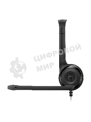 Гарнитура Sennheiser PC 5 Chat чёрный, проводная, 3.5 мм