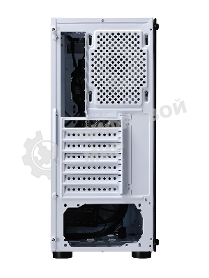 Компьютерный корпус AeroCool/Formula CL-3303W RGb белый без БП ATX 6x120мм 2xUSB 2.0 1xUSB 3.0 audio bott PSU