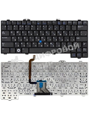 Клавиатура для ноутбука Dell Latitude XT2 XT черная